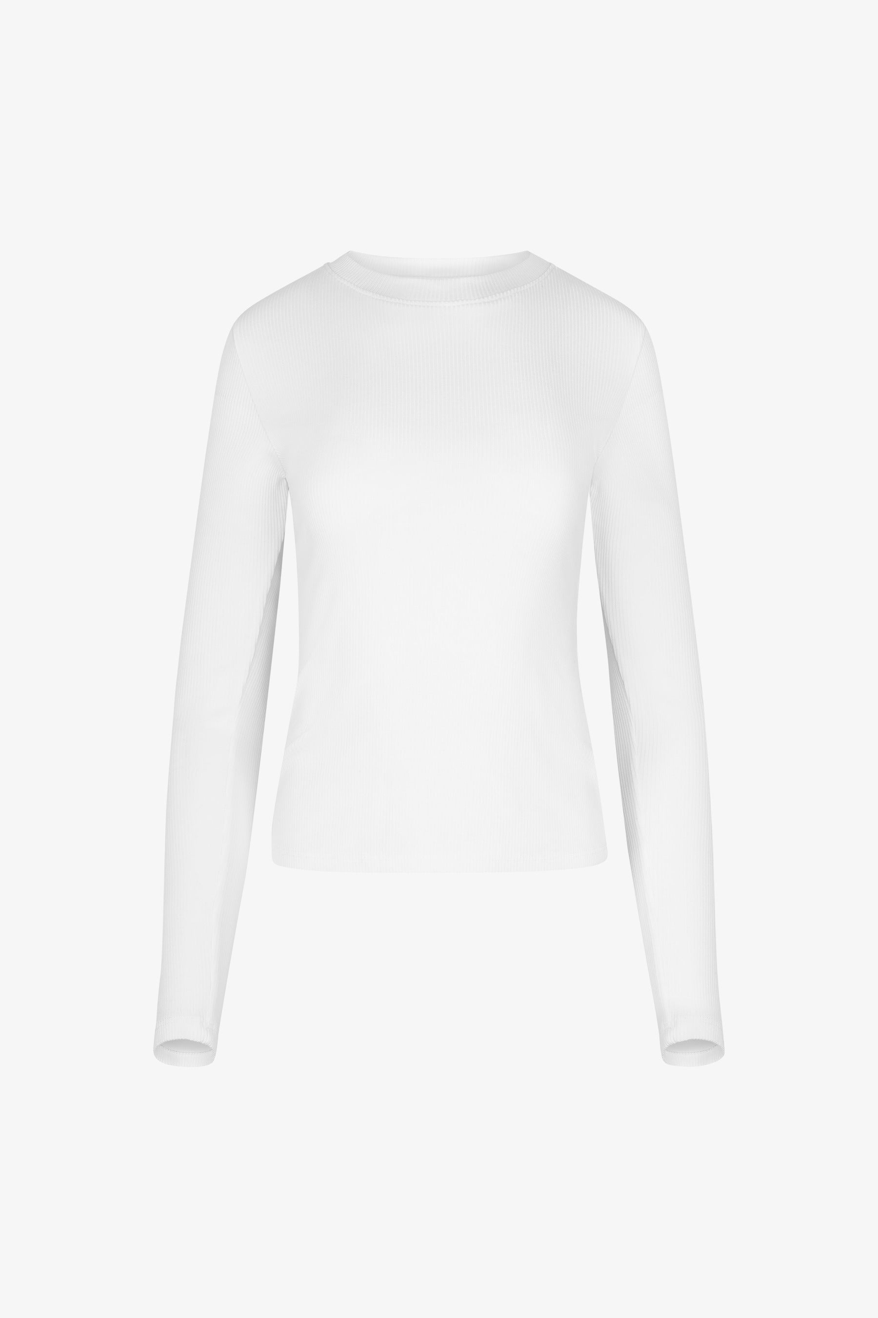 Rib Long Sleeve Baby Tee