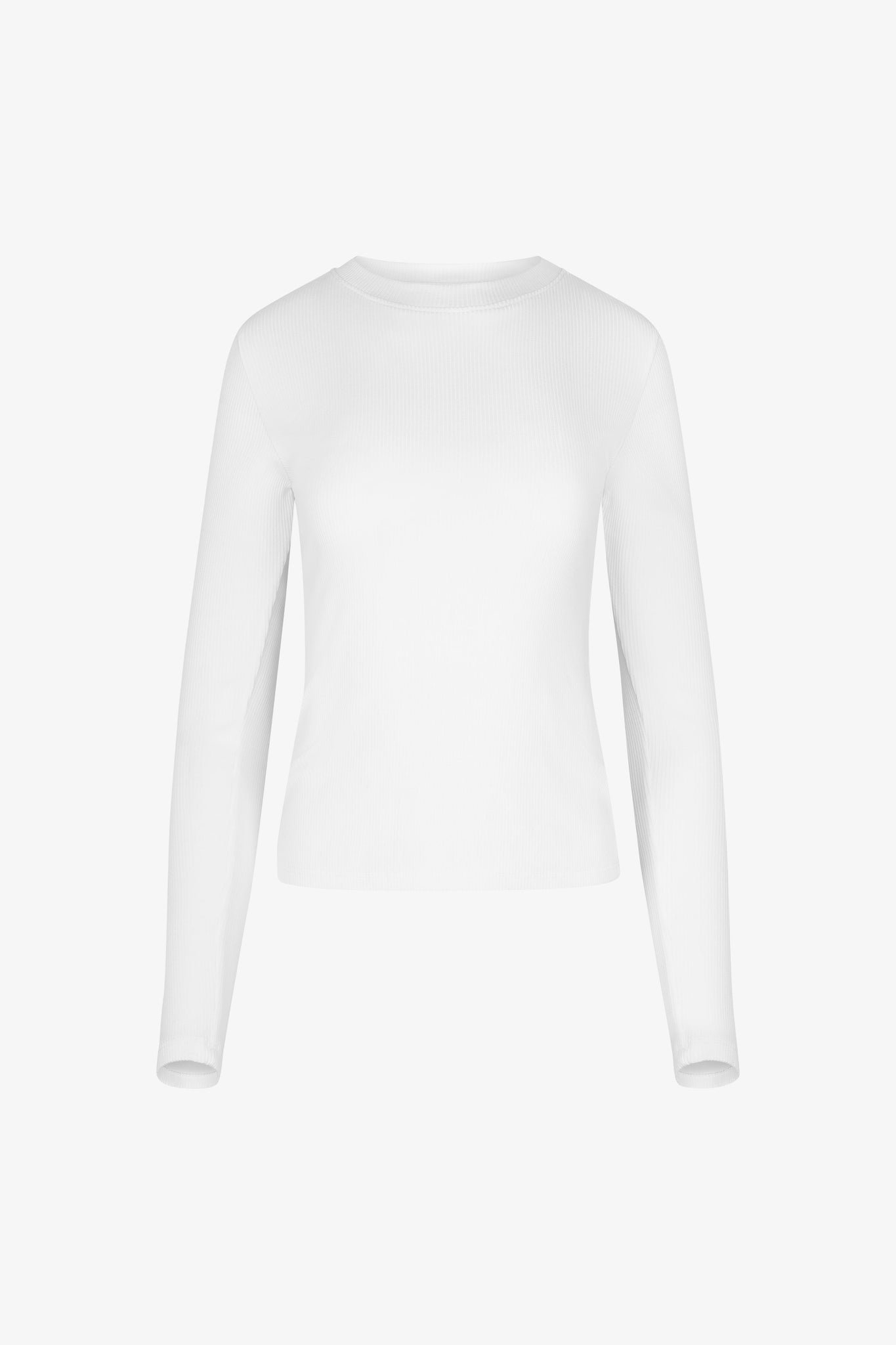 Rib Long Sleeve Baby Tee