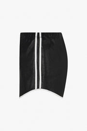 Athletic Leather Slip Shorts