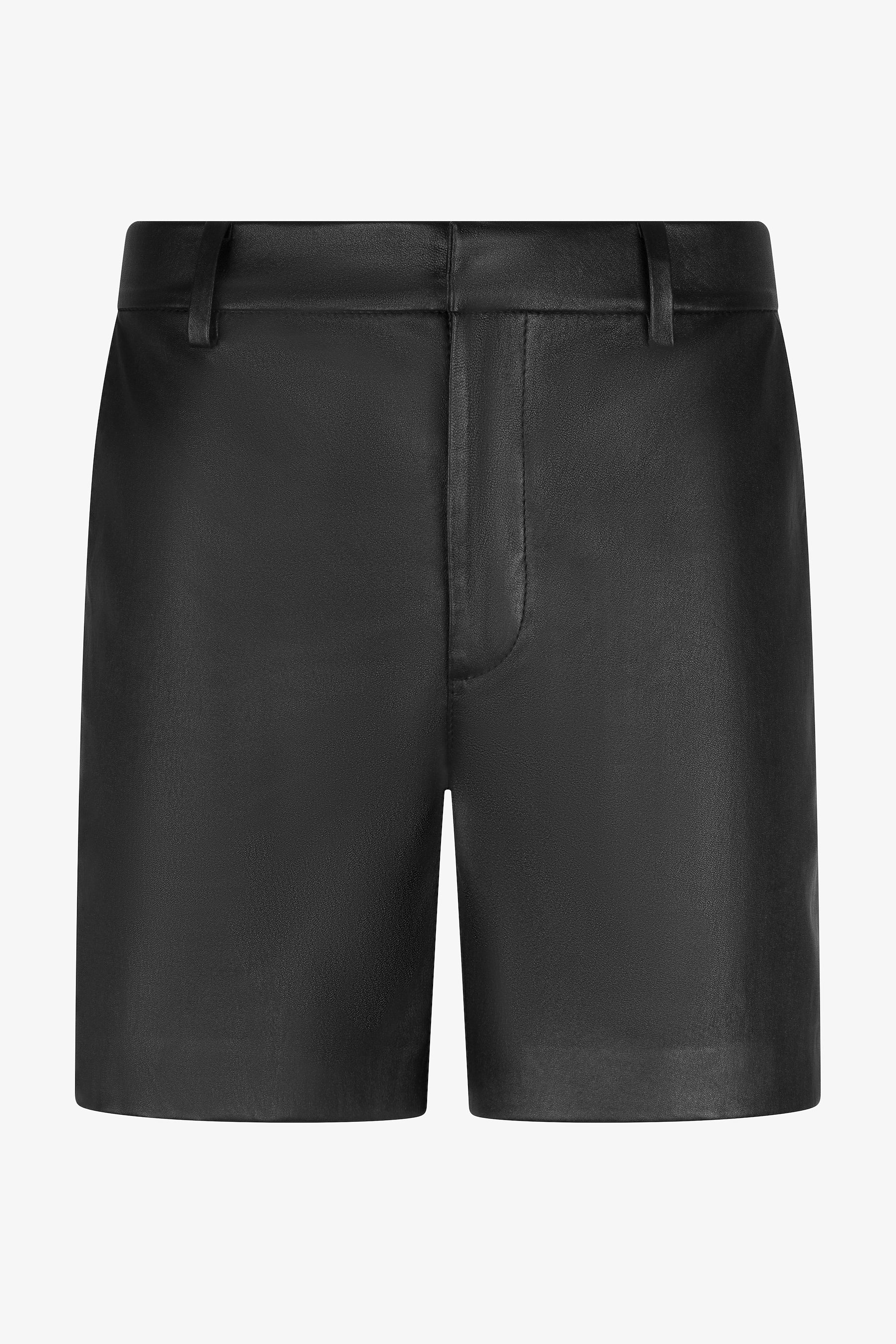 Leather Trouser Shorts