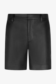 Leather Trouser Shorts