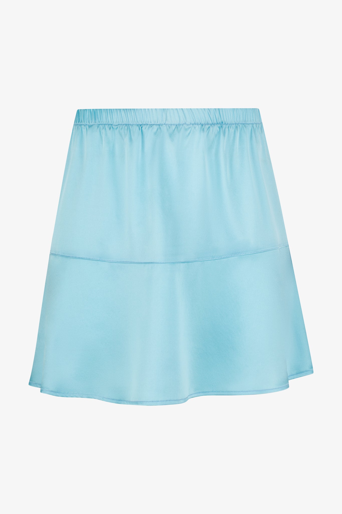 Mary Jane Silk Charmeuse Mini Skirt