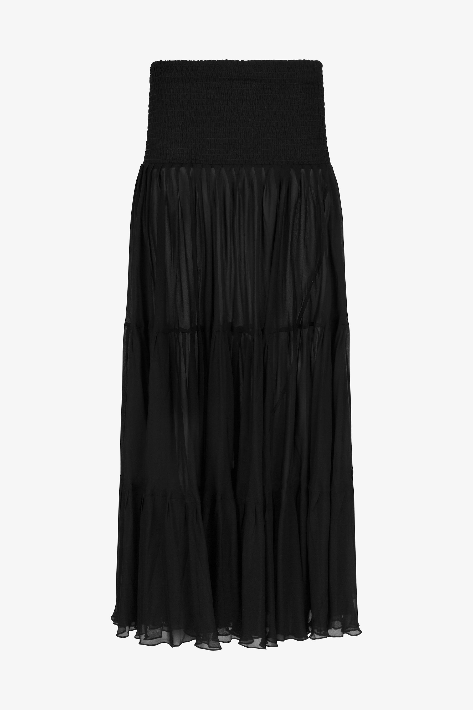 Carlotta Silk Maxi Skirt
