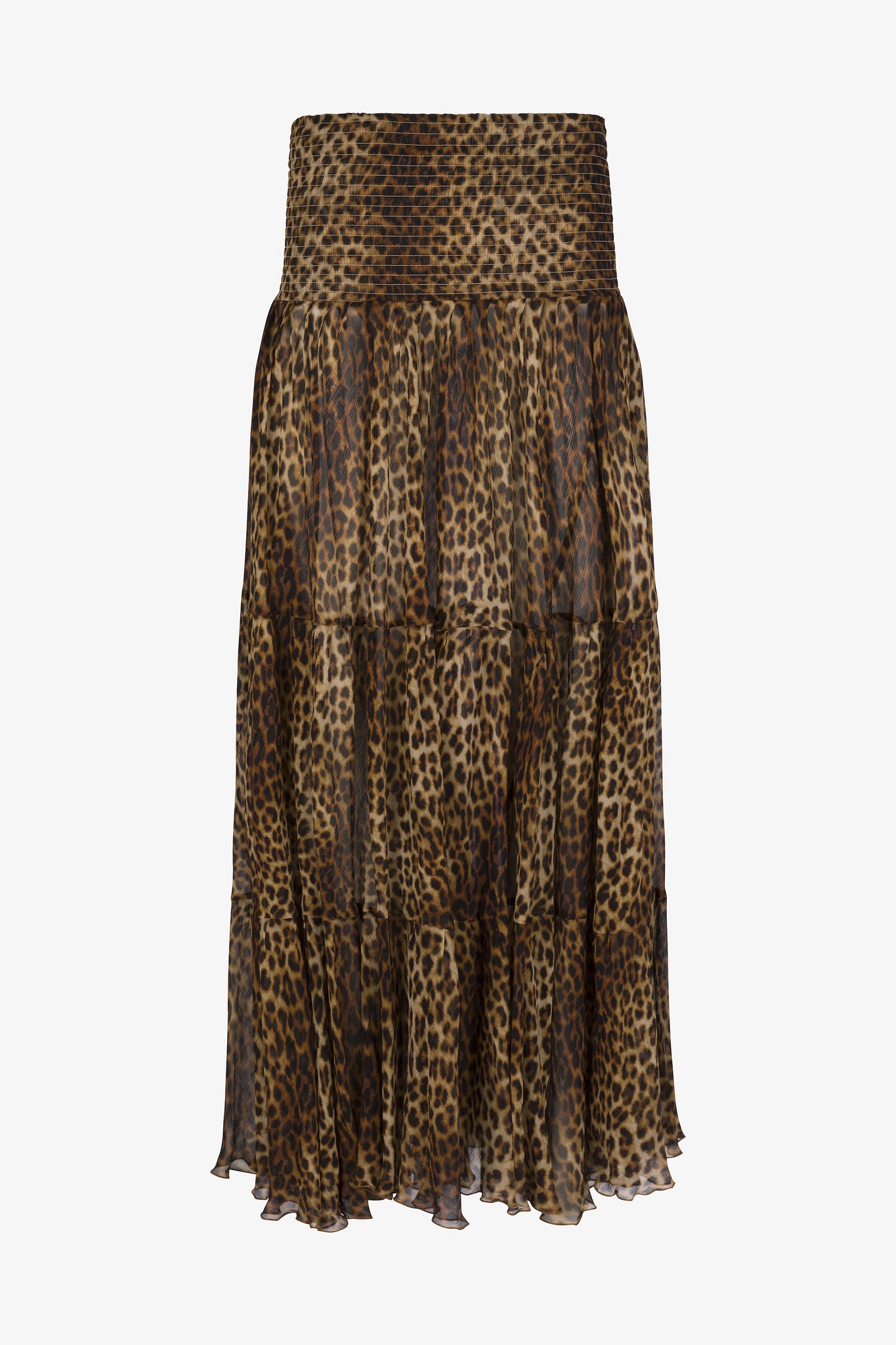Carlotta Silk Maxi Skirt