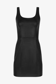 Ellie Leather Mini Dress