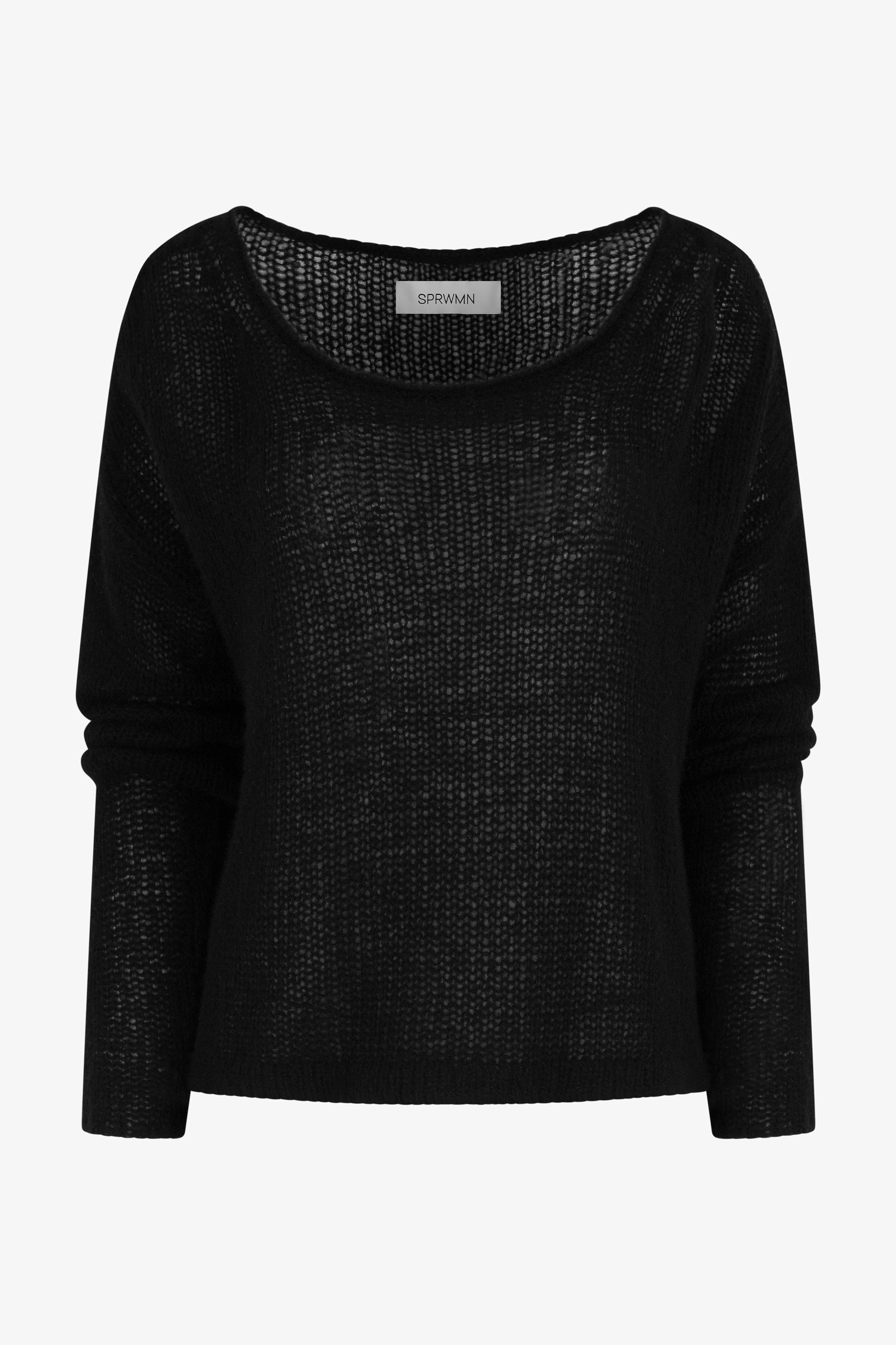Cashmere Silk Off Shoulder Sweater