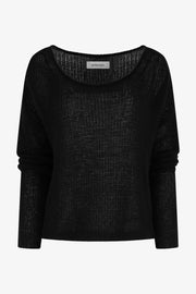 Cashmere Silk Off Shoulder Sweater