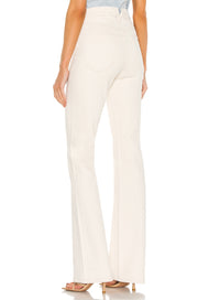 Earhart Off White Micro Flare Denim