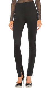 Black Scuba Ankle with Zipper