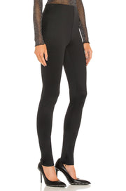 Black Scuba Ankle with Zipper