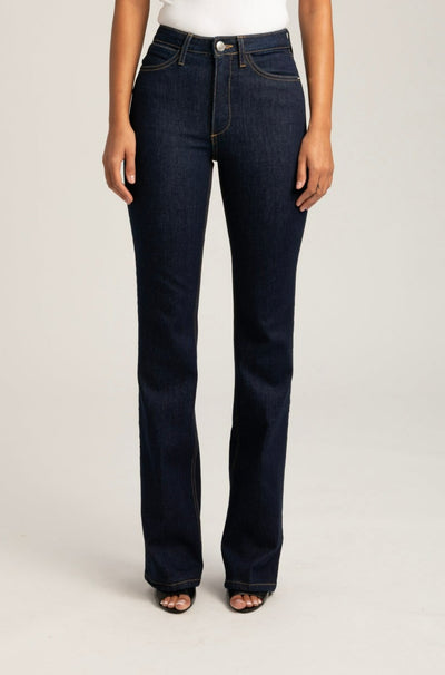 Joan Indigo Micro Flare Denim