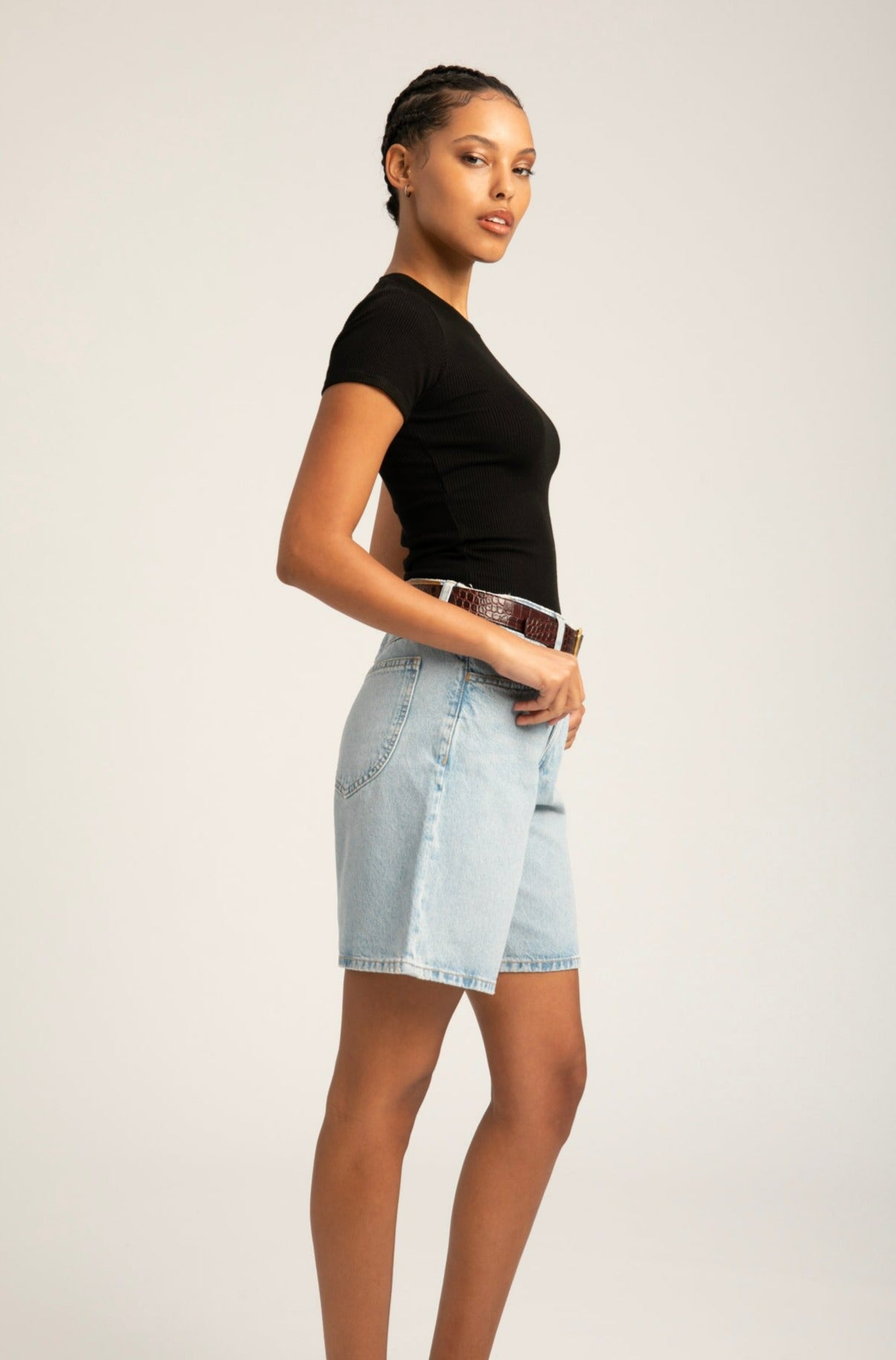 Bianca A-Line Denim Shorts