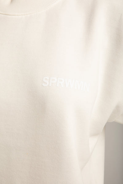 White Logo Sweatshirt