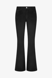 5 Pocket Suede Micro Flare