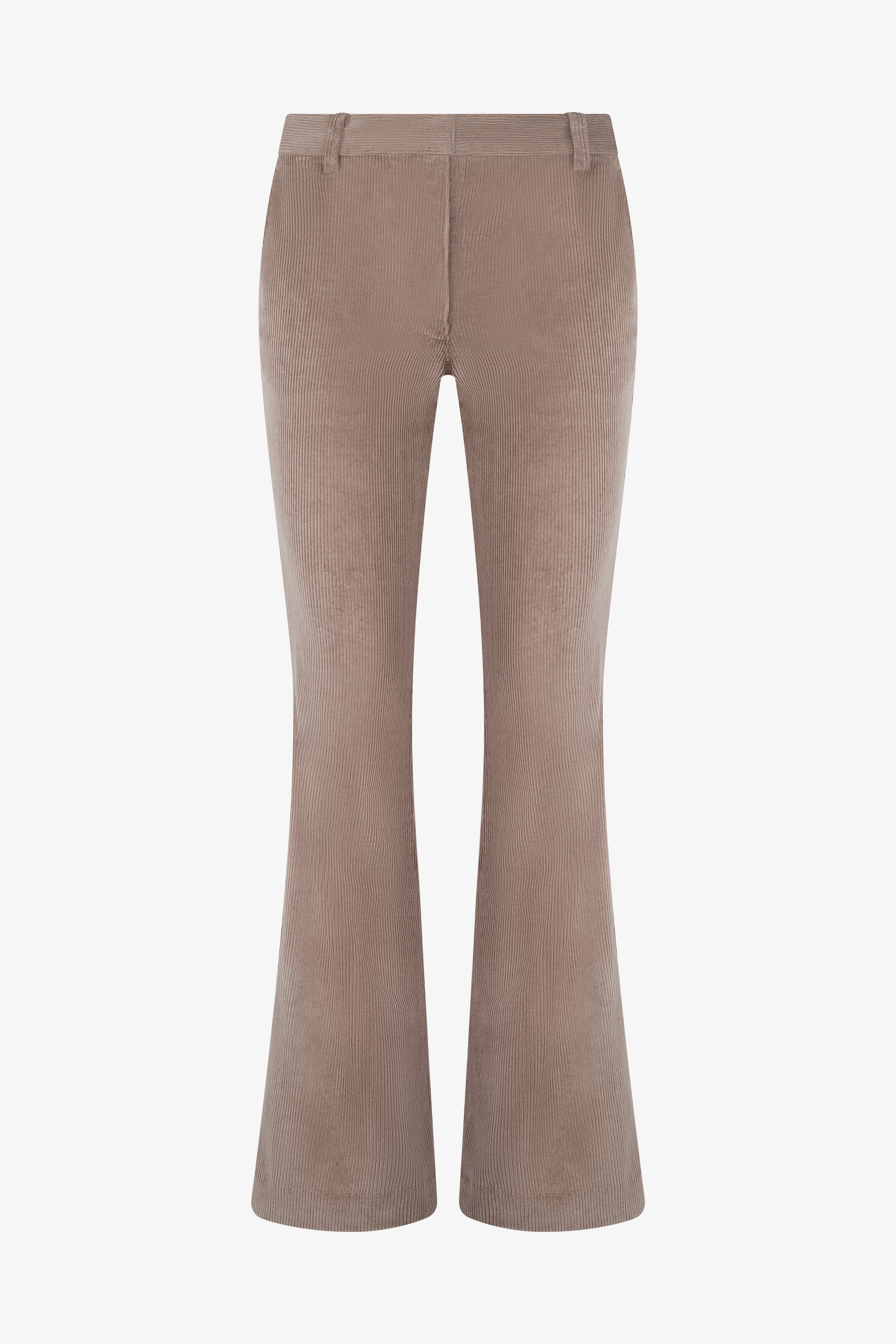 Corduroy Micro Flare Trousers