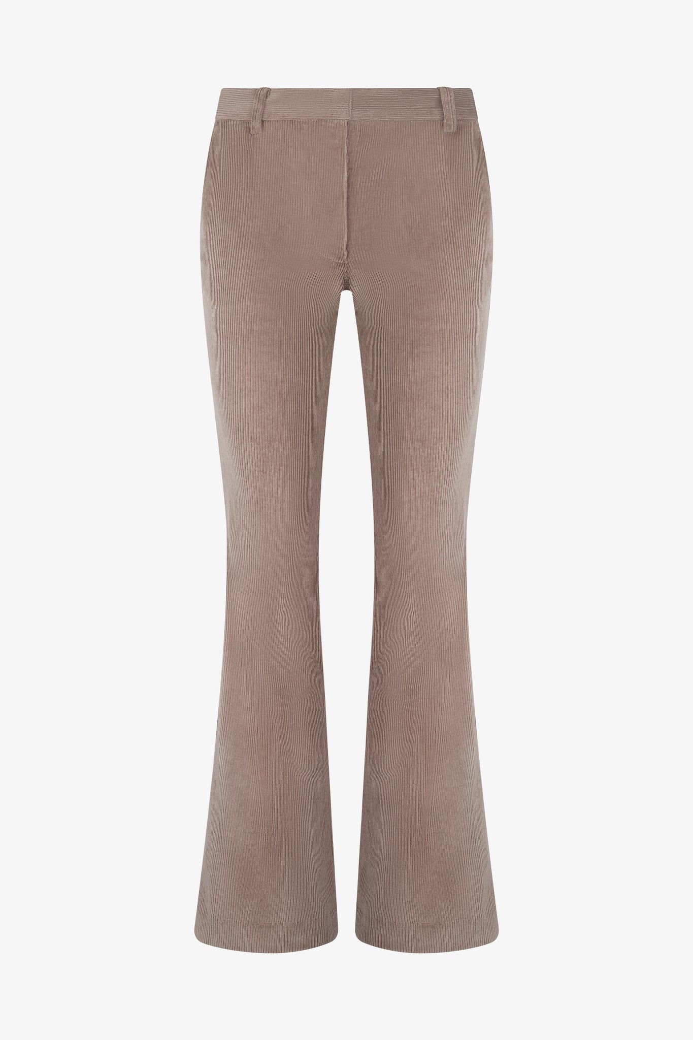 Corduroy Micro Flare Trousers
