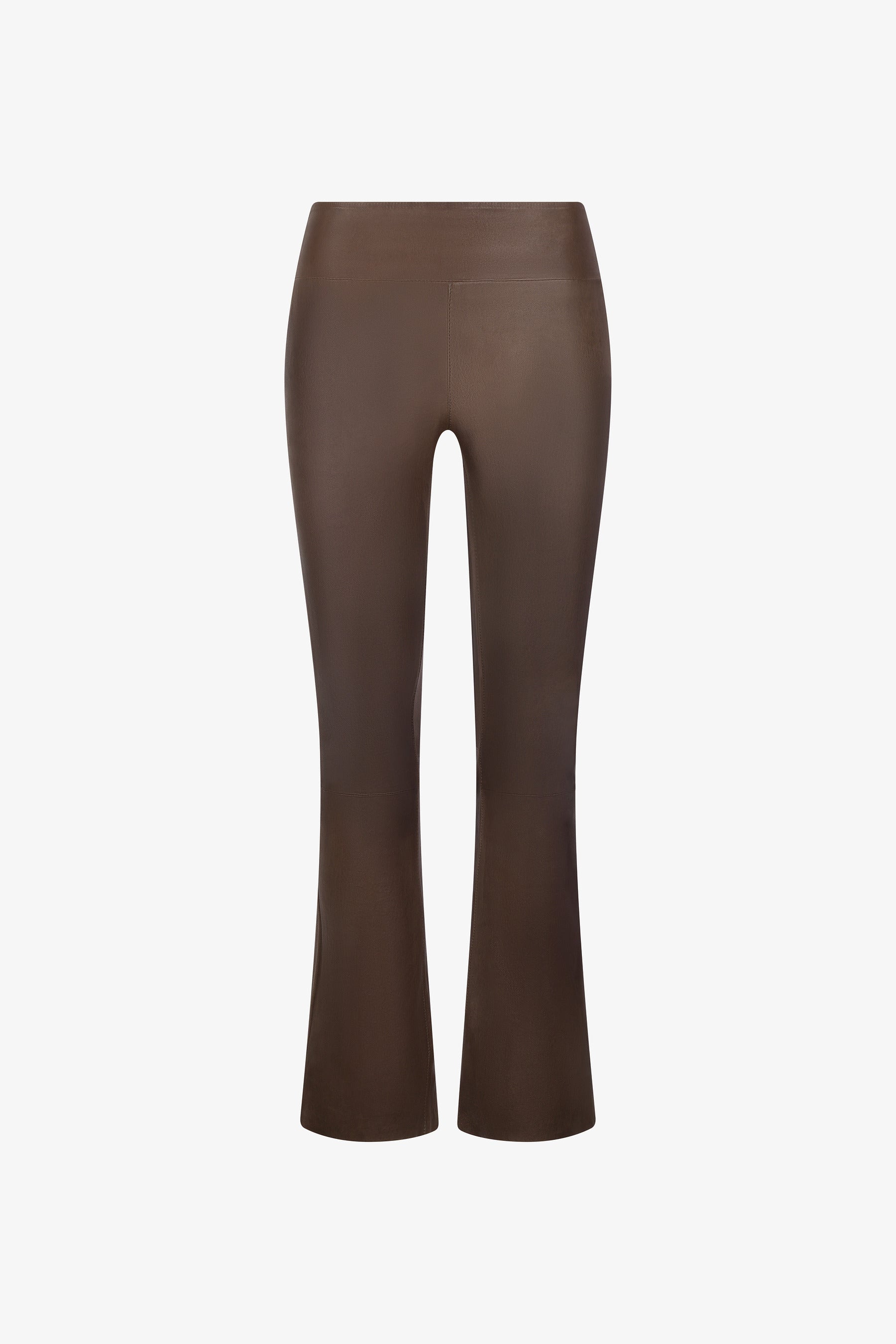 Jackie Leather Ankle Flare