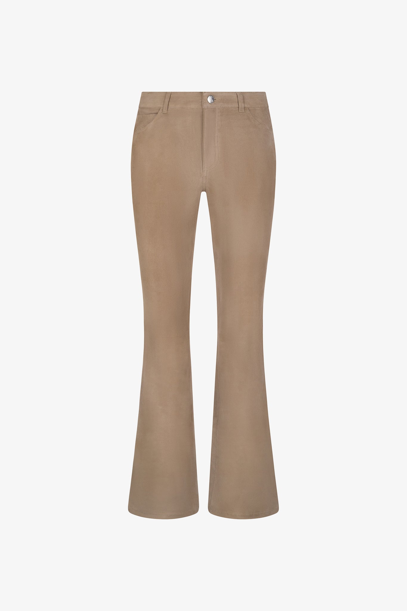 Suede 5 Pocket Micro Flare