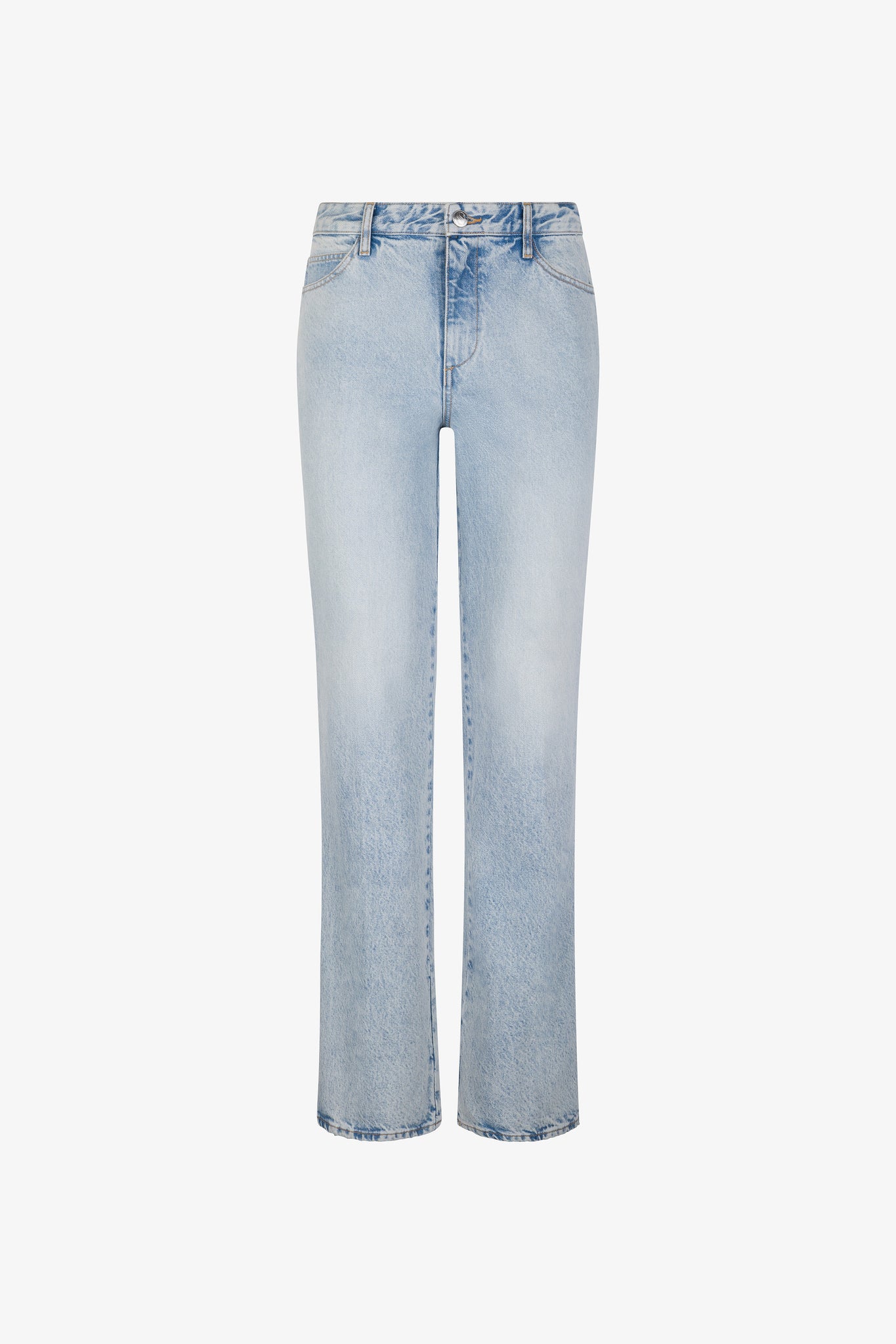 Relaxed Straight Leg Denim