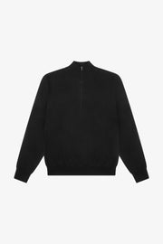 Cashmere Quarter Zip Sweater