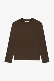 Light French Terry Long Sleeve Oversized Tee