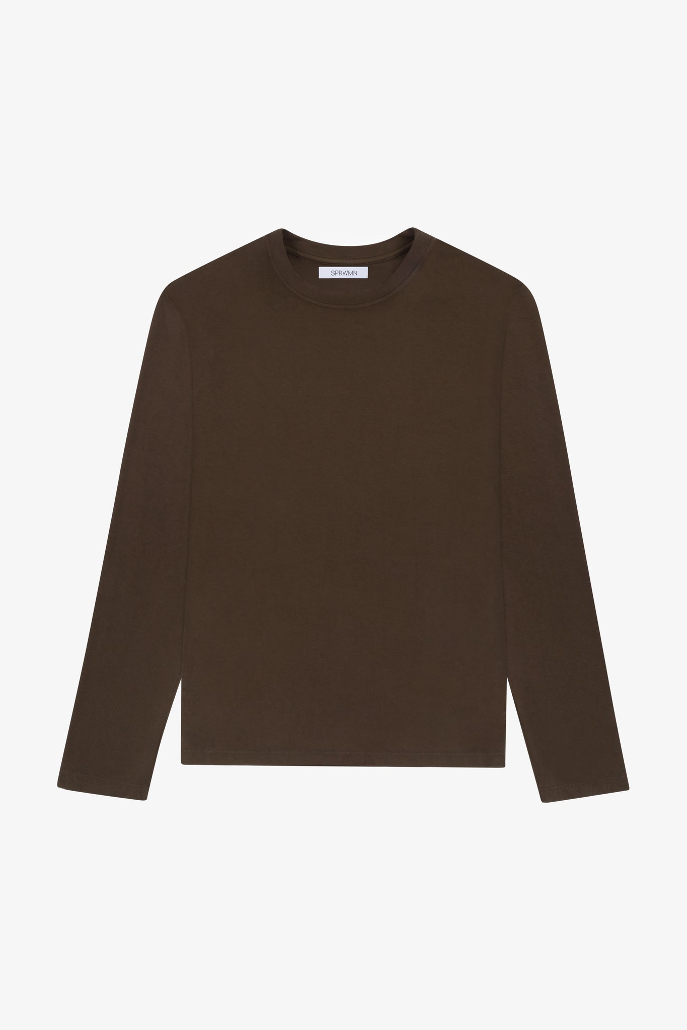 Light French Terry Long Sleeve Oversized Tee