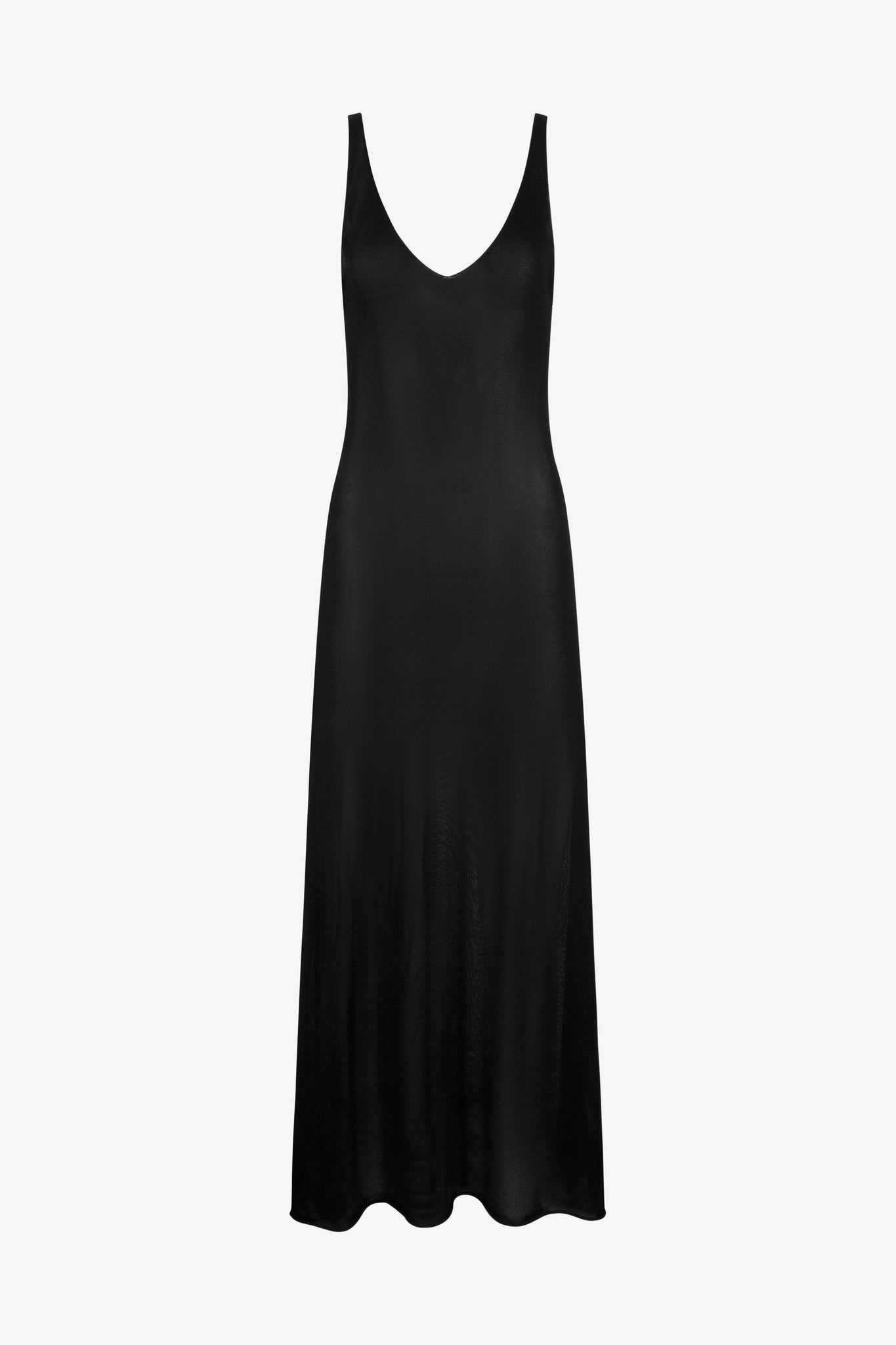 Silky Jersey Tank Maxi Dress
