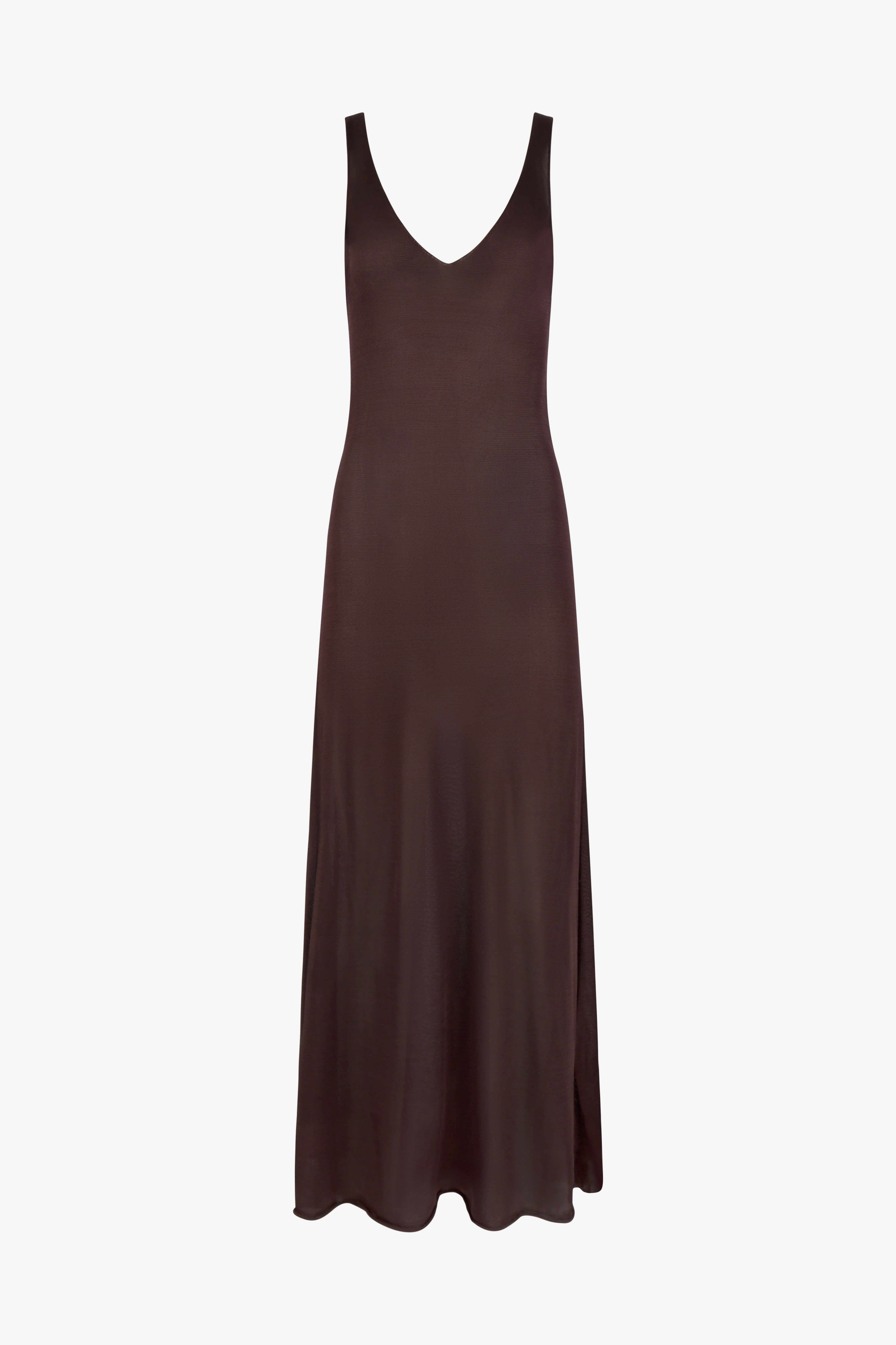 Silky Jersey Tank Maxi Dress