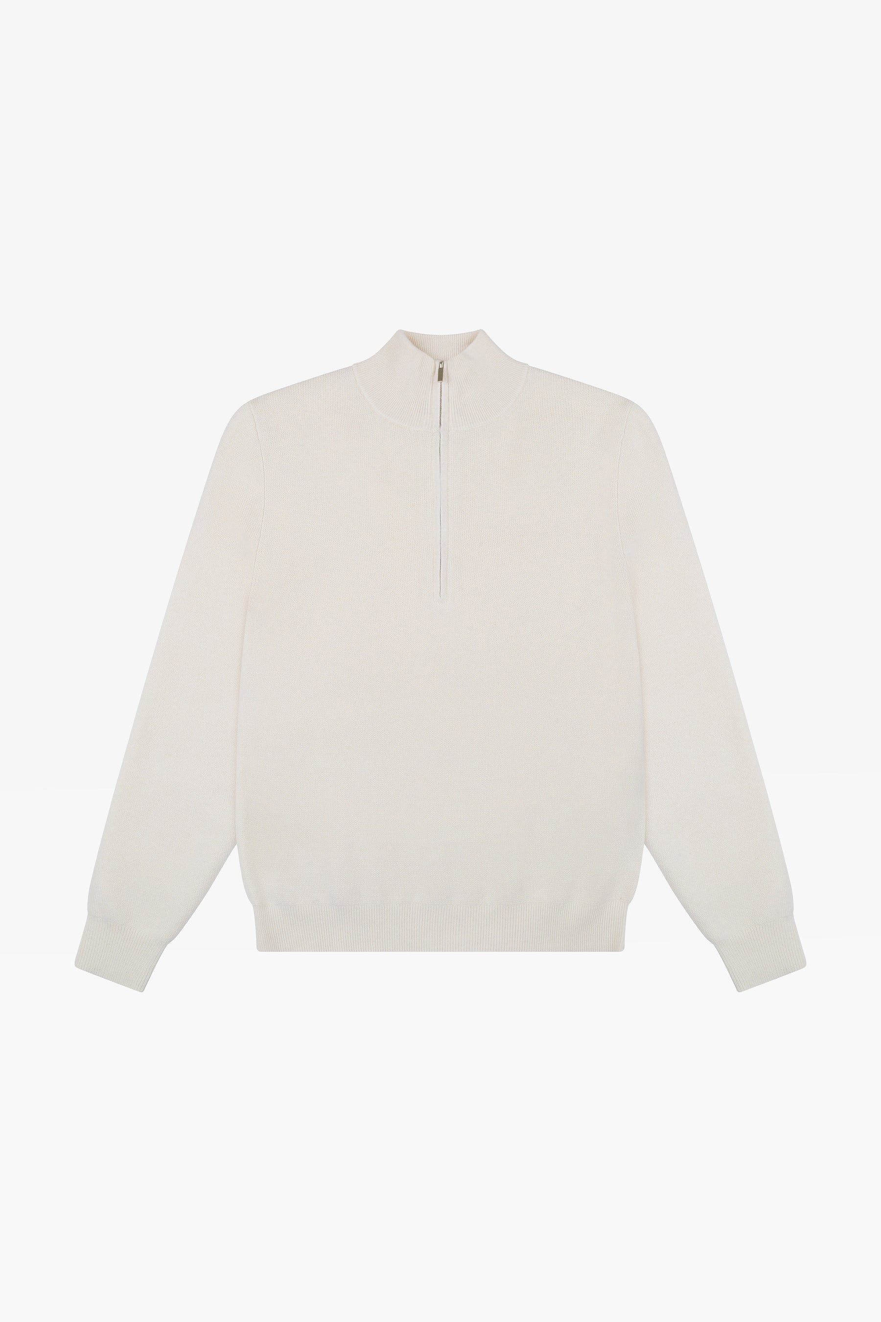Cashmere Quarter Zip Sweater
