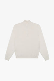 Cashmere Quarter Zip Sweater
