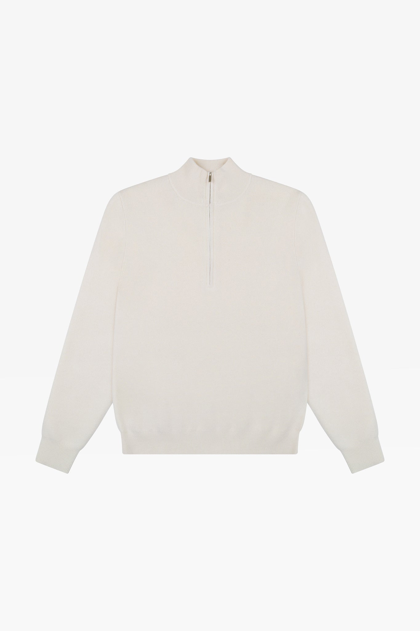 Cashmere Quarter Zip Sweater