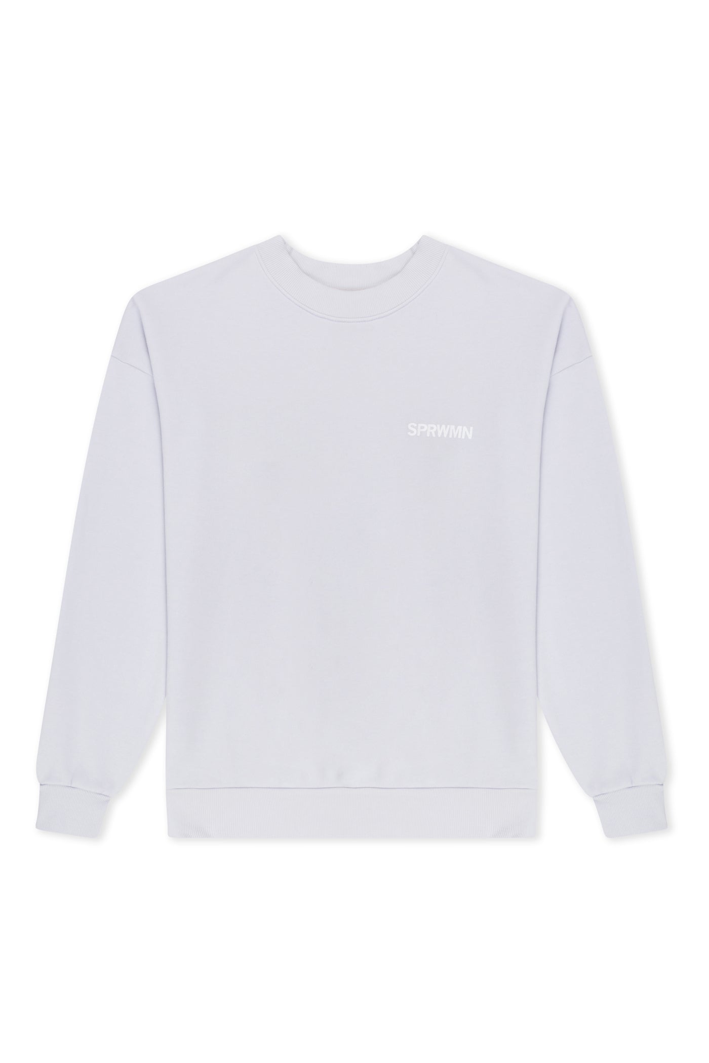 Lilac Fleece Tiny Logo Sweatshirt