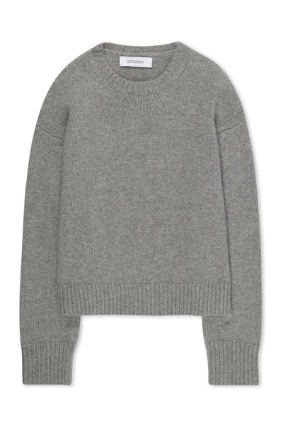 Grey Heavy Cashmere Sweater