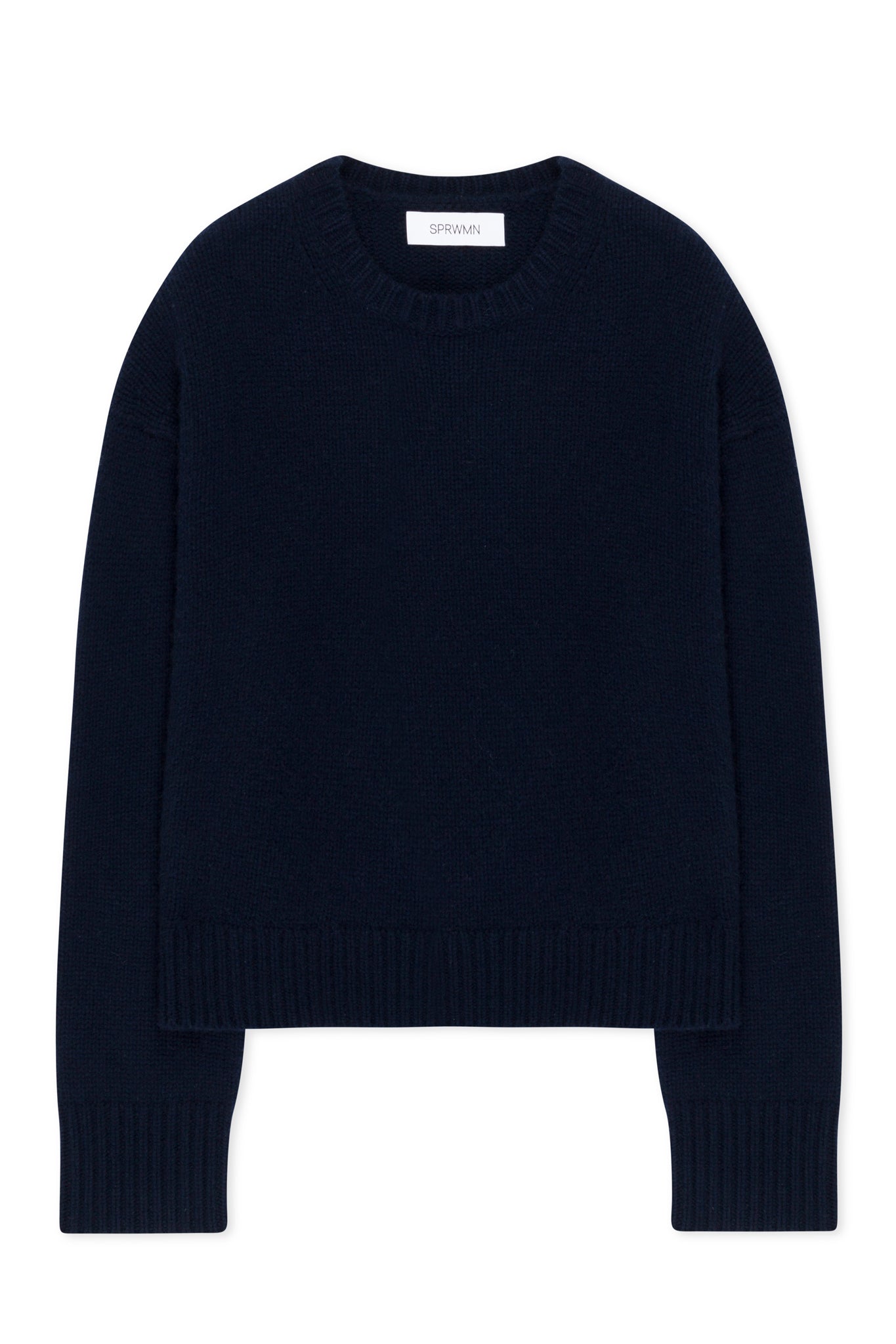 Navy Heavy Cashmere Sweater