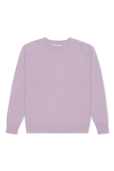 Lavender Cashmere Boyfriend Sweater