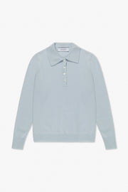 Cashmere Polo Sweater