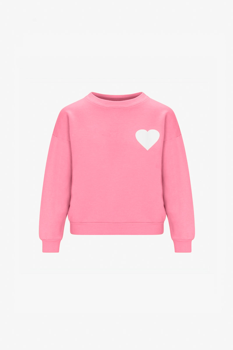 Kids Peony Heart Sweatshirt