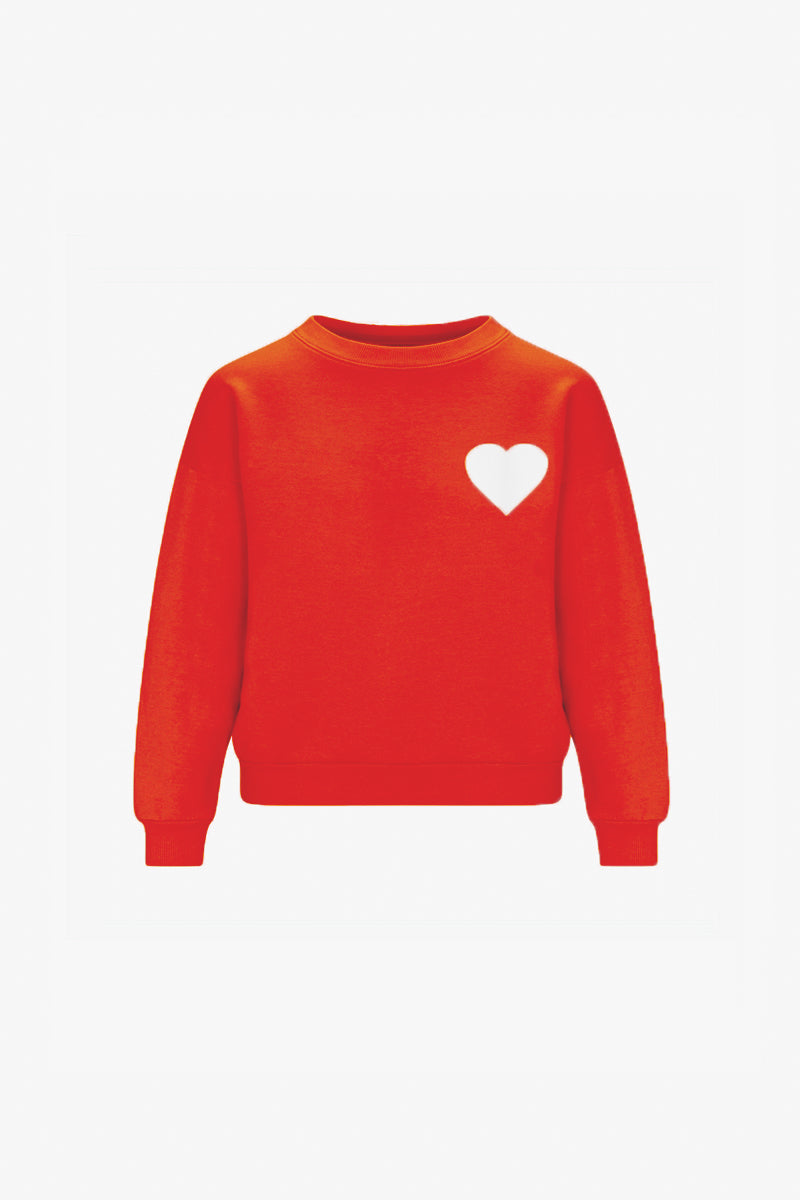 Kids Rouge Heart Sweatshirt