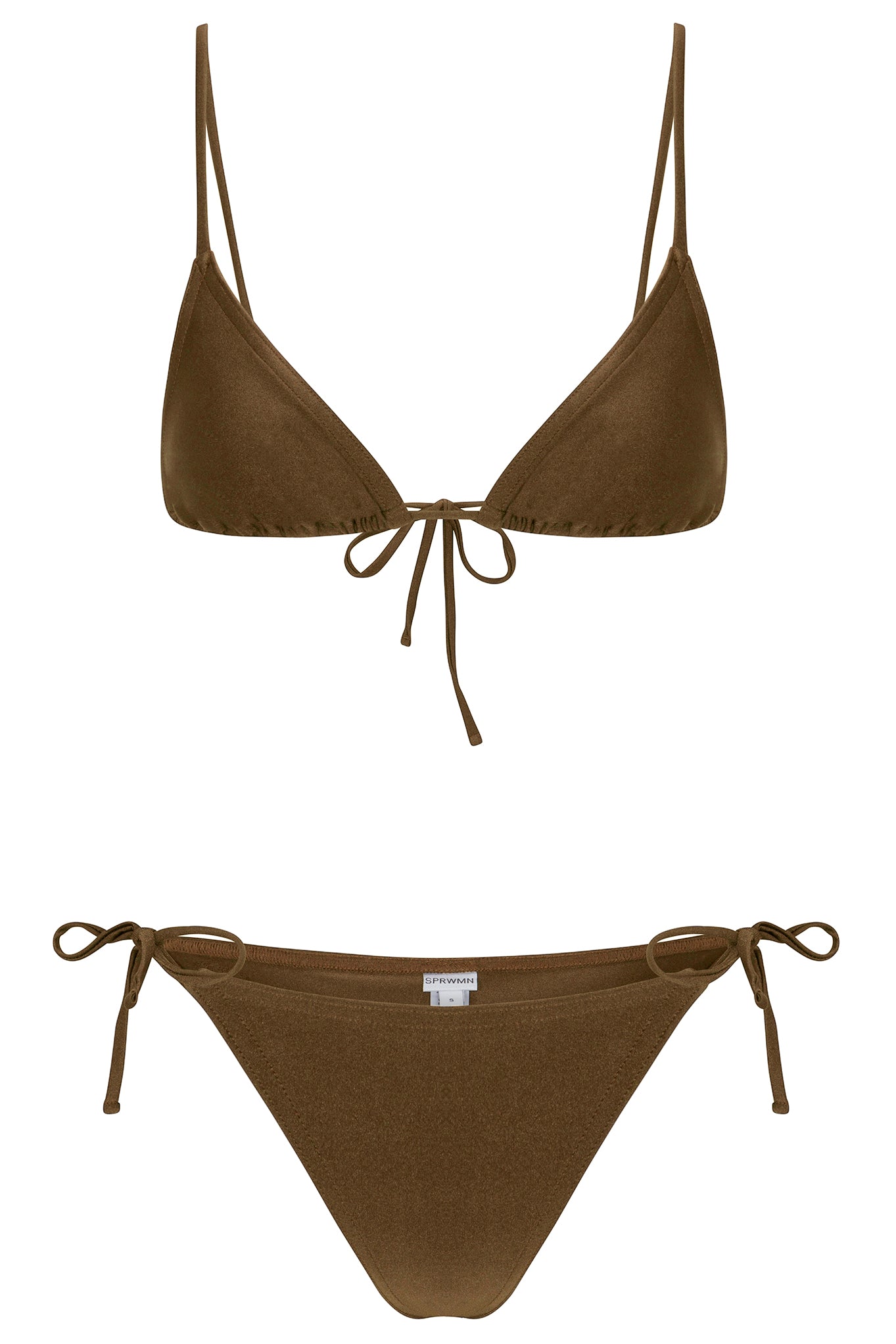 Mocha Tie Bikini Bottom