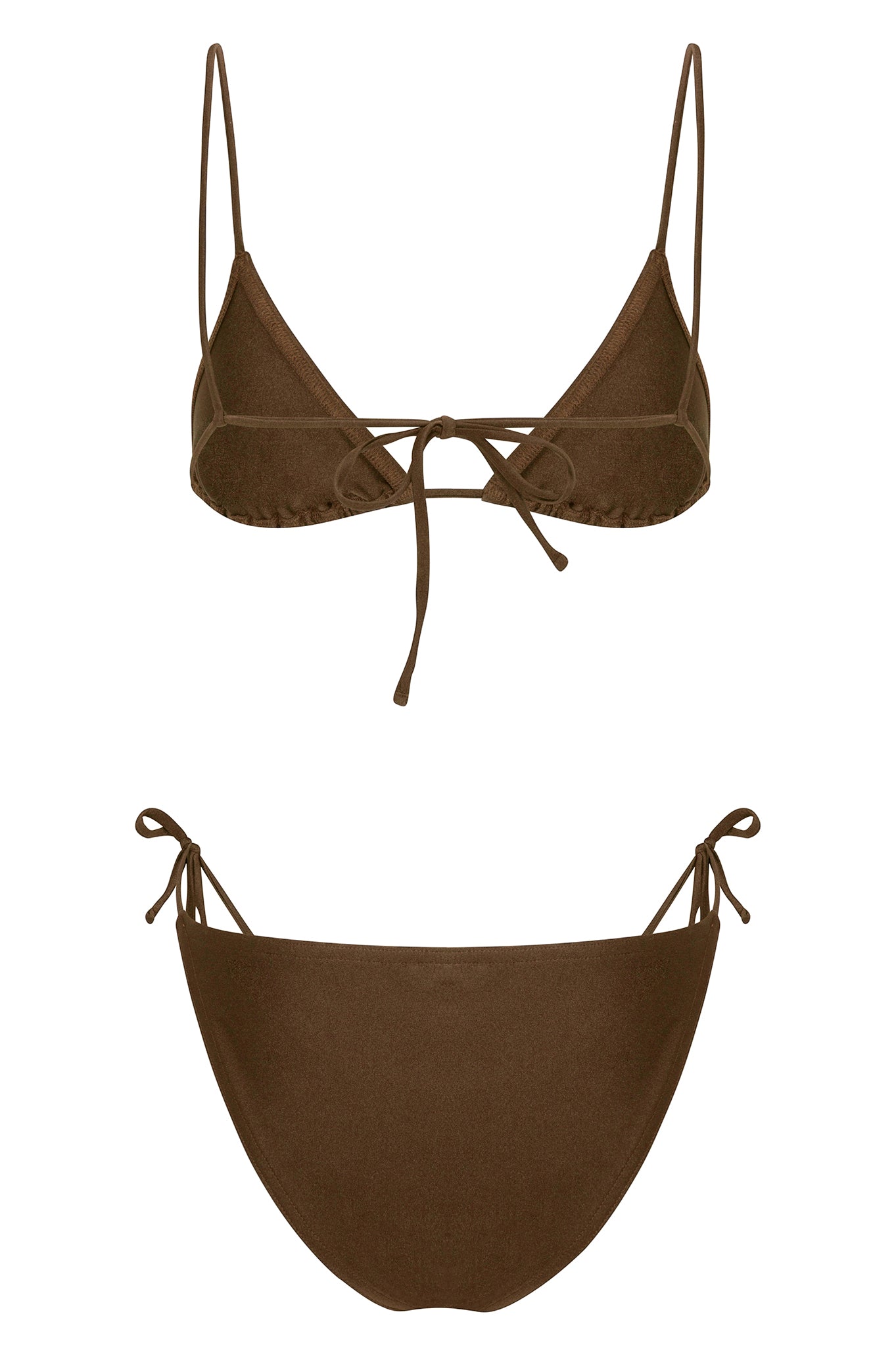 Mocha Tie Bikini Bottom
