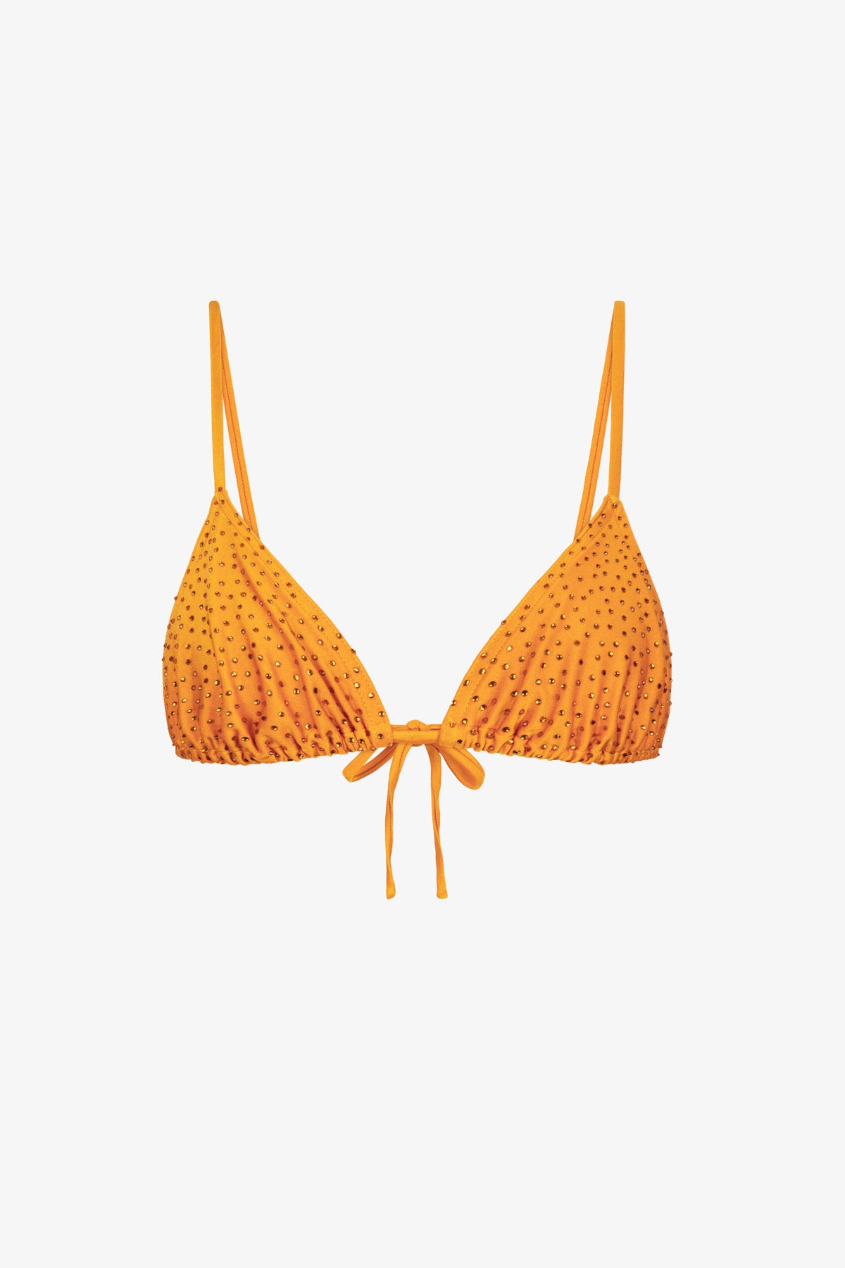Rhinestone Triangle Bikini Top