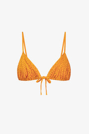 Rhinestone Triangle Bikini Top