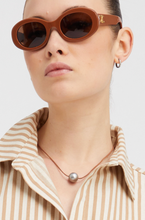 Silver Signature Pearl Choker