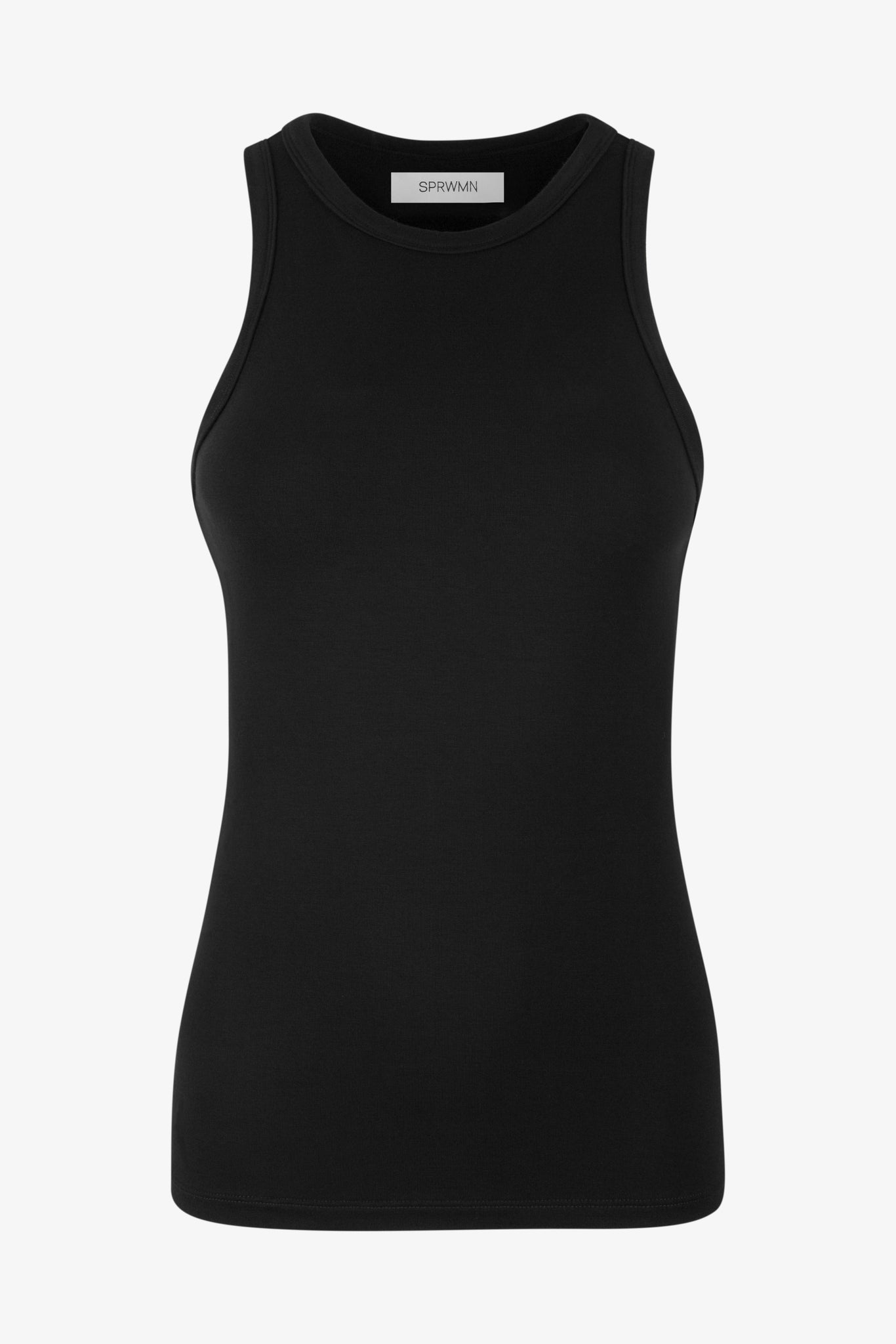 Light French Terry Racer Tank