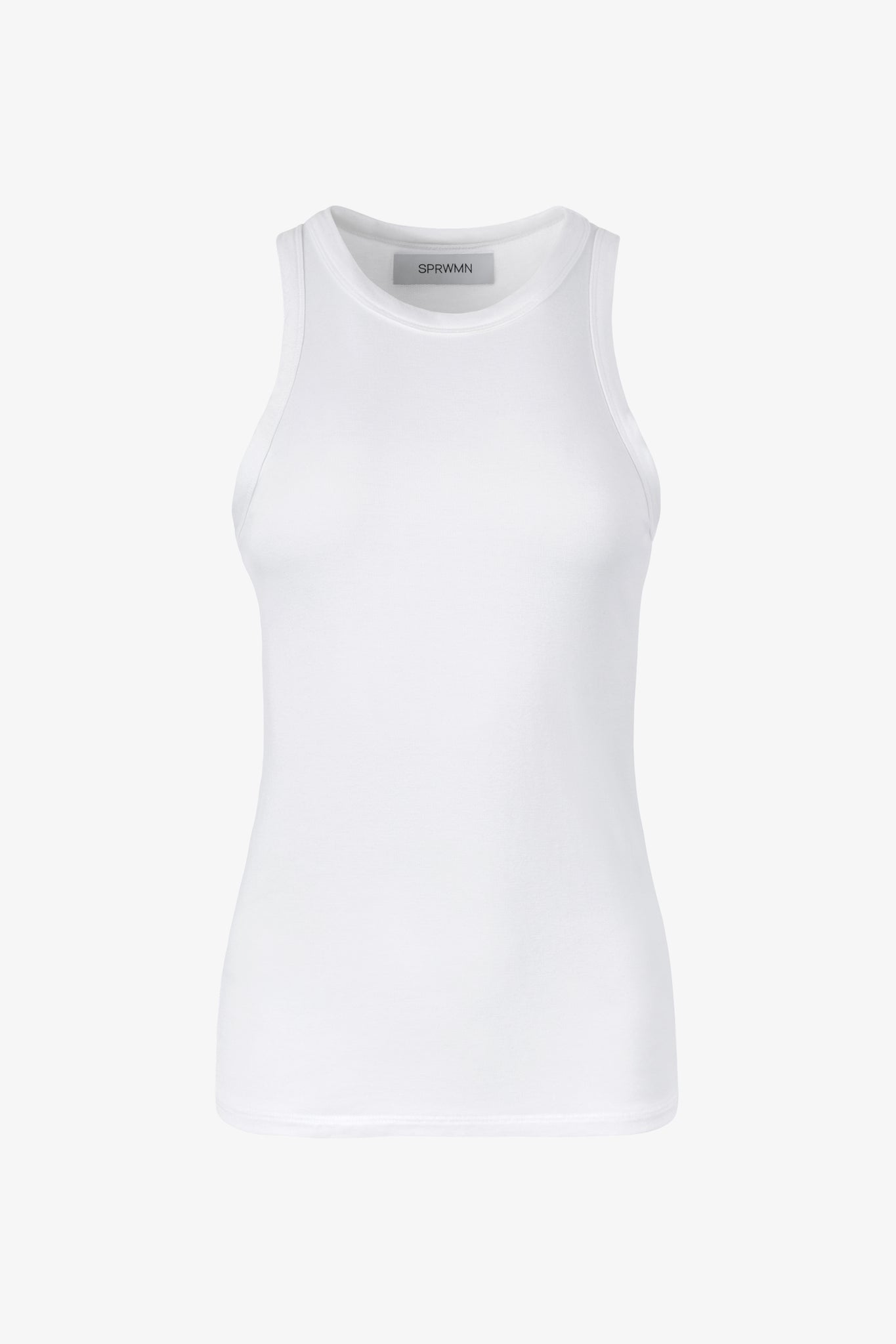 Light French Terry Racer Tank