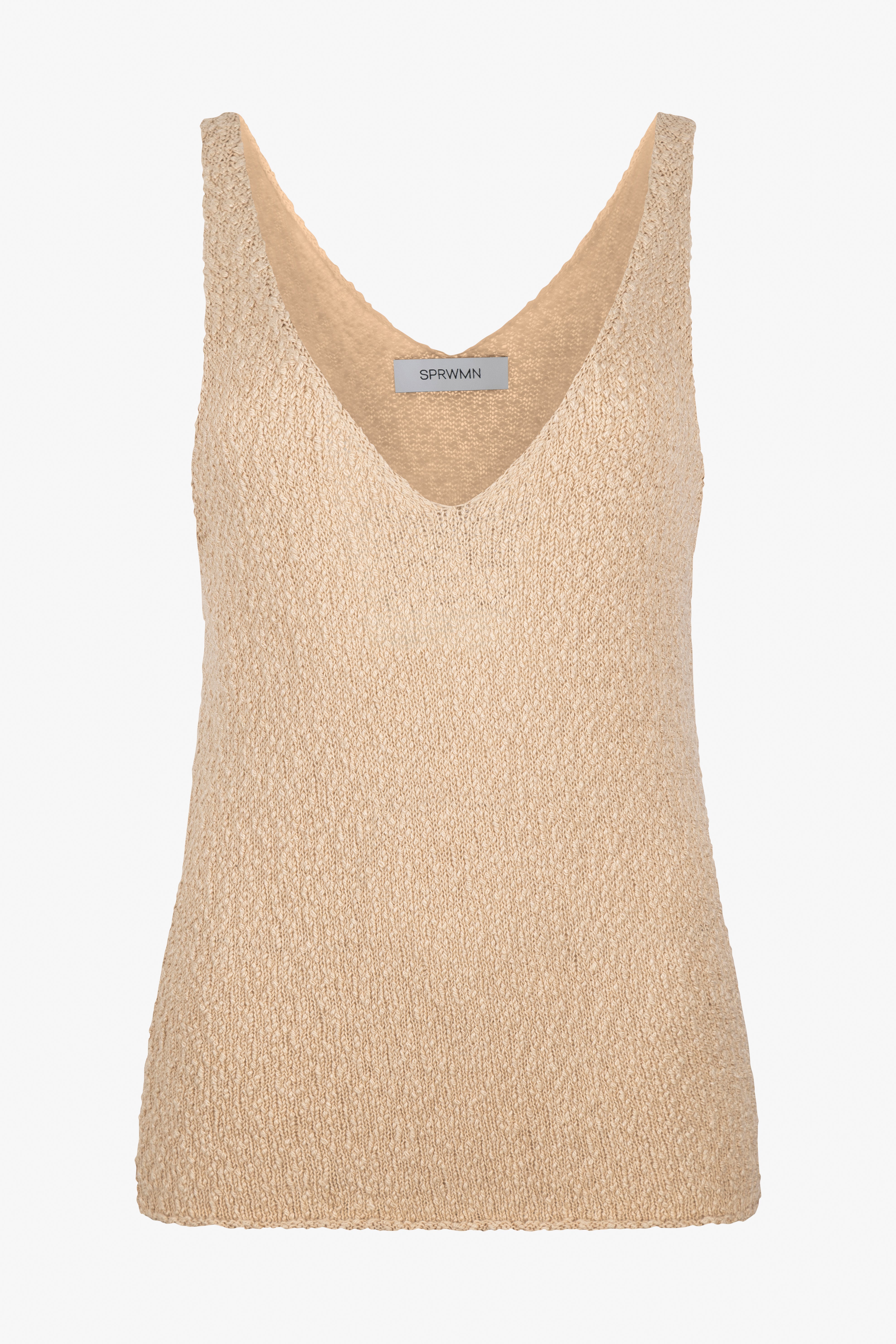Camille Cotton Bouclé Tank