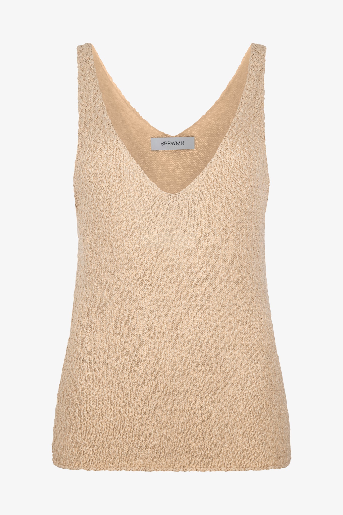 Camille Cotton Bouclé Tank