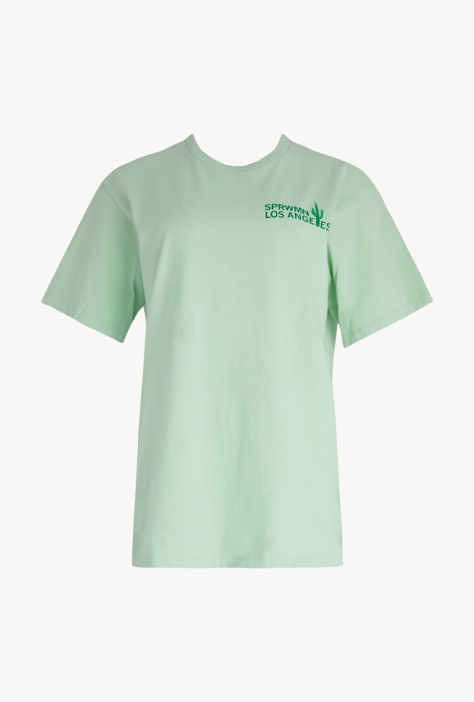 Mint Cotton Logo Tee