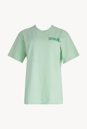 Mint Cotton Logo Tee