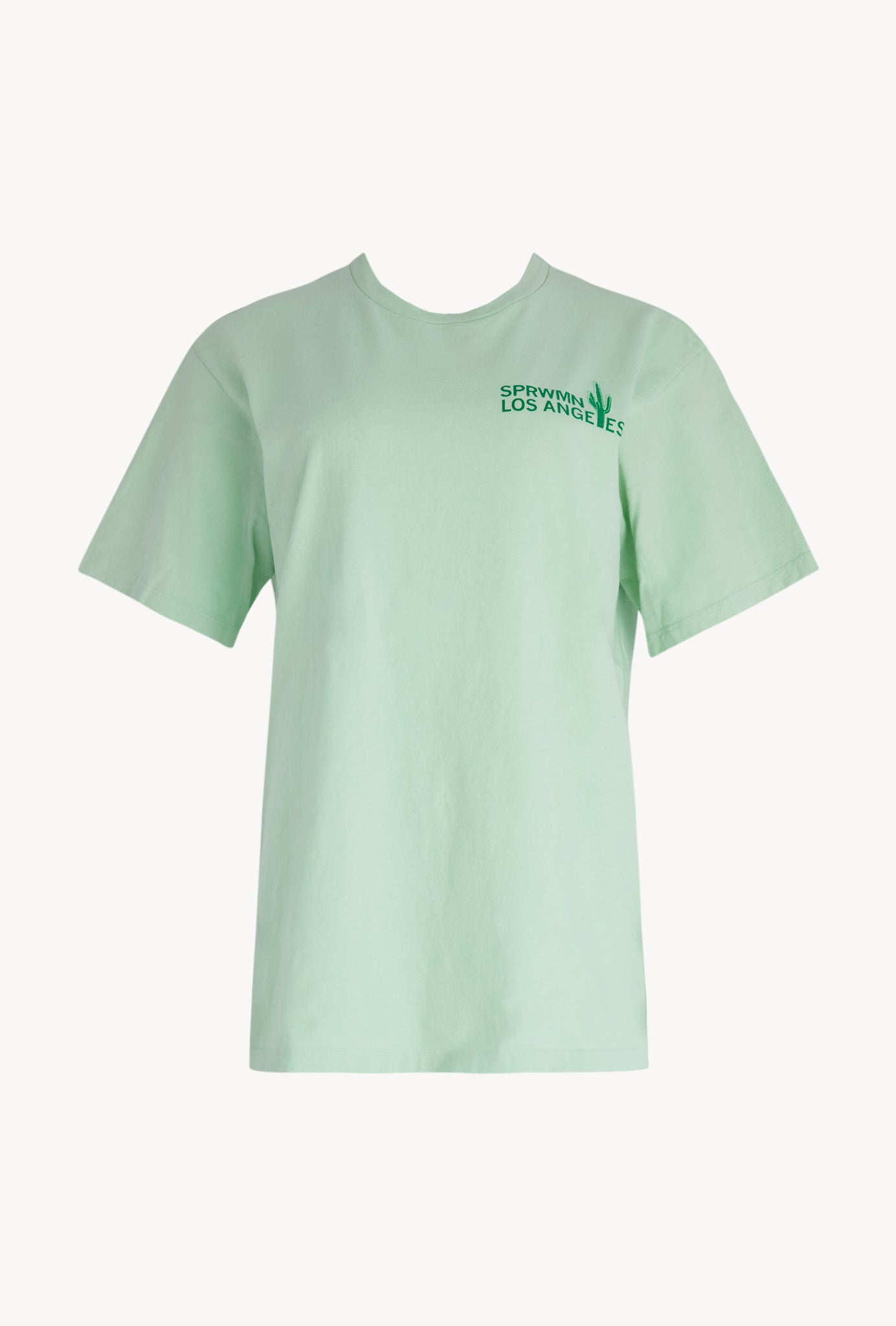 Mint Cotton Logo Tee